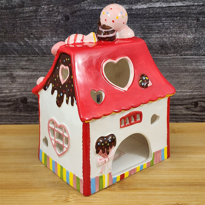 Hello Kitty Sweet Shoppe Candle House Ceramic Tea light Blue Sky Goldminc