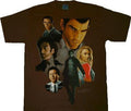 Heroes Characters Painting T-shirt-tvso