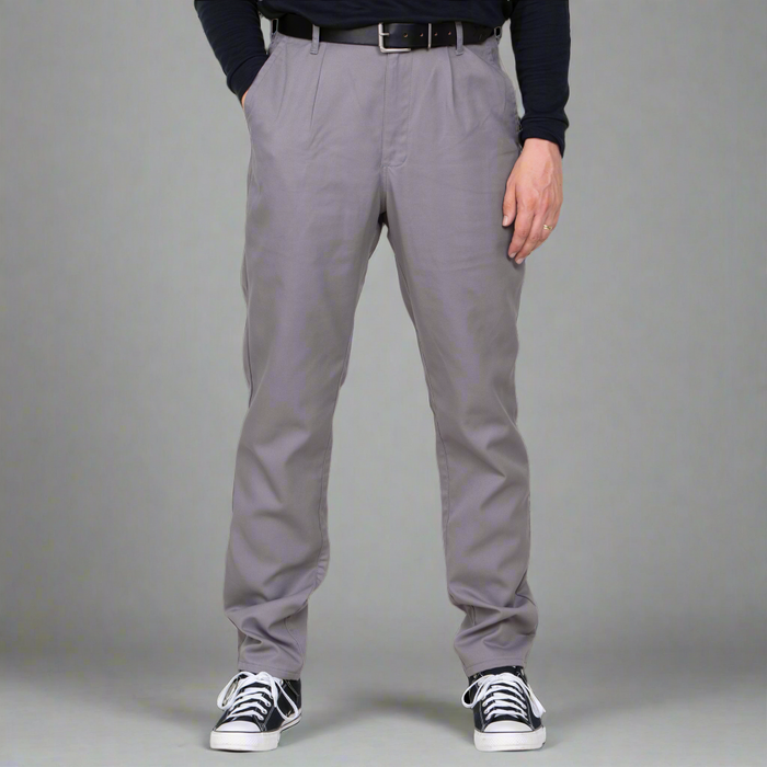 High Rise Chino - Grey