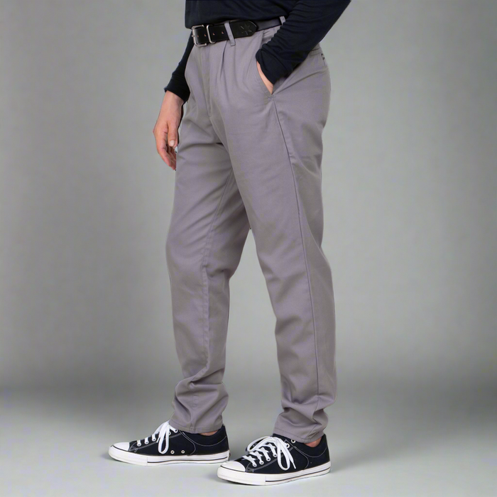 High Rise Chino - Grey