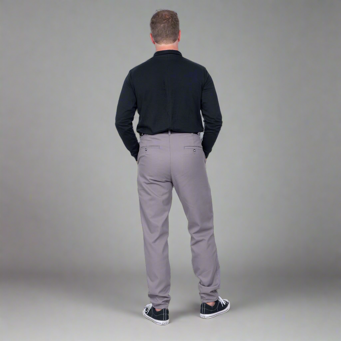 High Rise Chino - Grey