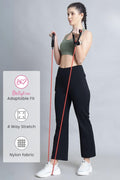 High Waisted Gentle Compression Black Pant (Postpartum) - House Of Zelena™