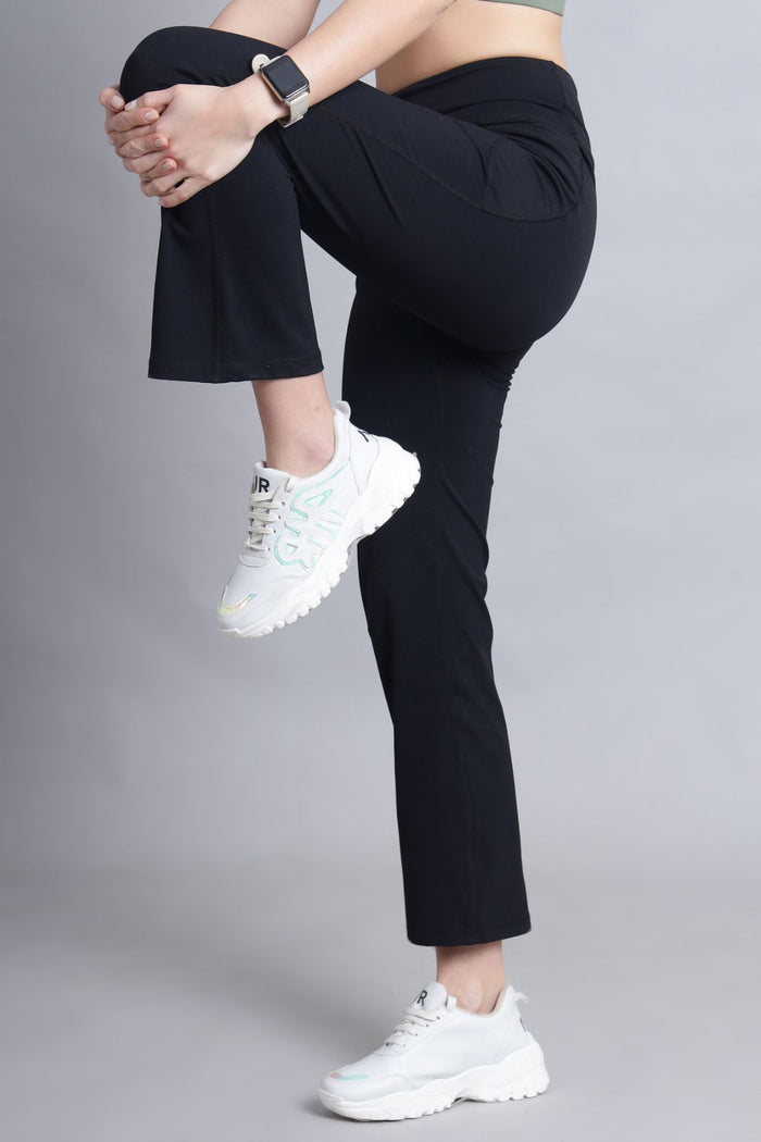 High Waisted Gentle Compression Black Pant (Postpartum) - House Of Zelena™