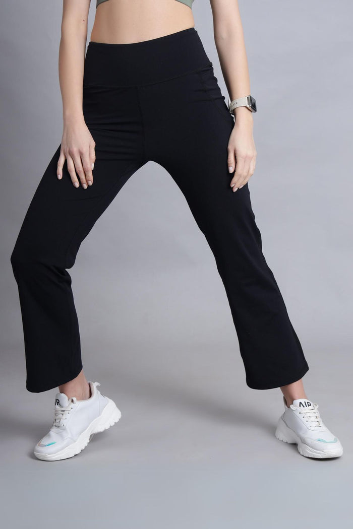 High Waisted Gentle Compression Black Pant (Postpartum) - House Of Zelena™