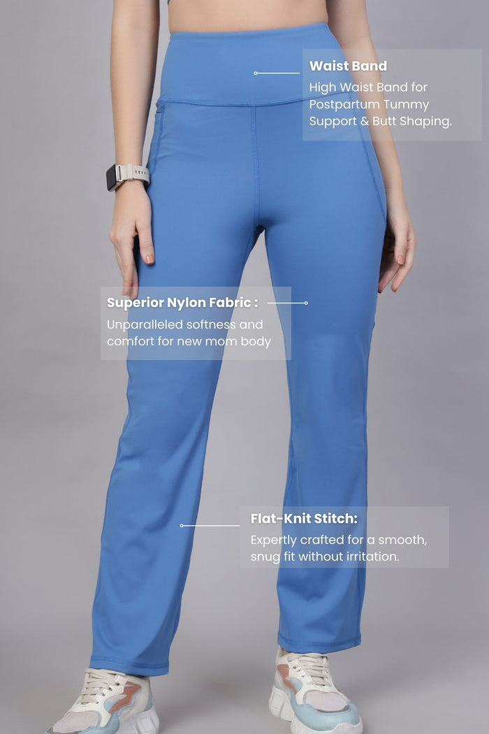 Blue Pants fabric; soft material ensures comfort and breathability for all-day wear.