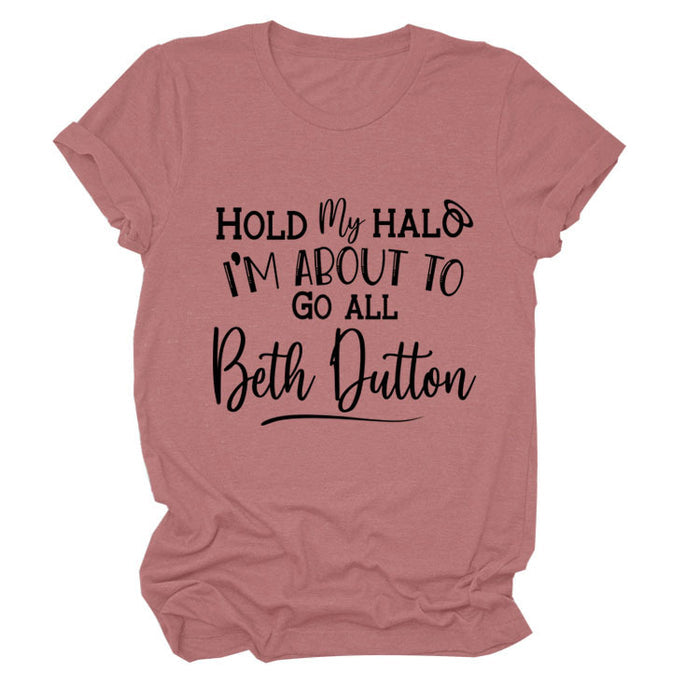 Rose gold (black font) / S