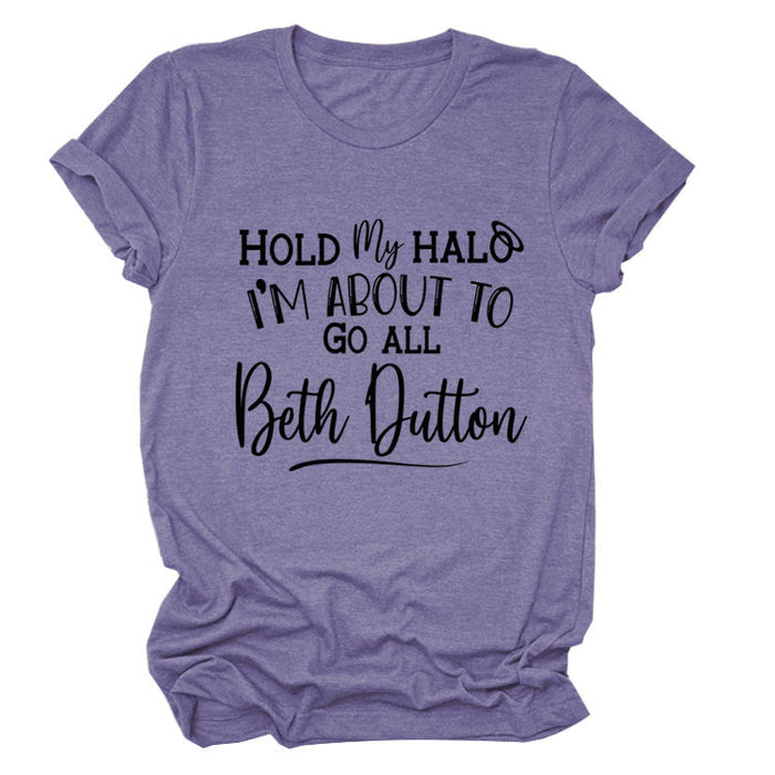 Purple (black font) / S