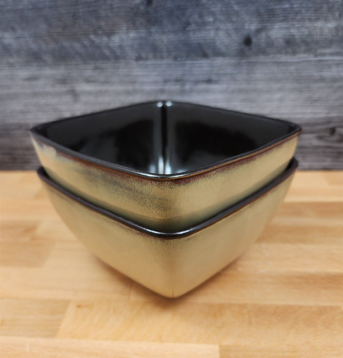 Home Trends Mosaic Tile Set of 2 Square Soup Cereal Bowl 5 3/4 Inch (14cm)
