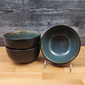 Home Trends Rave Green Set of 3 Soup Cereal Bowl 6 Inch (15cm) Dinnerware