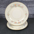 Homer Laughlin Countess Bread & Butter Plate 6" Set of 2 Georgian Eggshell C49N5