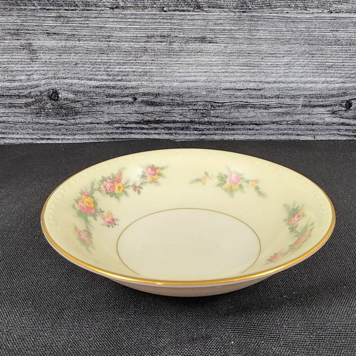 Homer Laughlin Countess Fruit Sauce Bowl 5 3/8" Set of 3 Georgian Eggshell F49N5