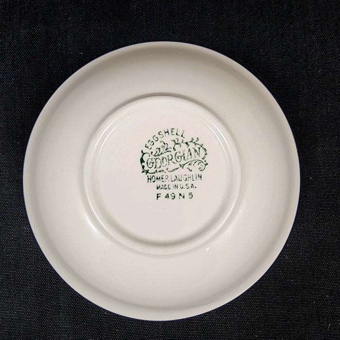 Homer Laughlin Countess Fruit Sauce Bowl 5 3/8" Set of 3 Georgian Eggshell F49N5