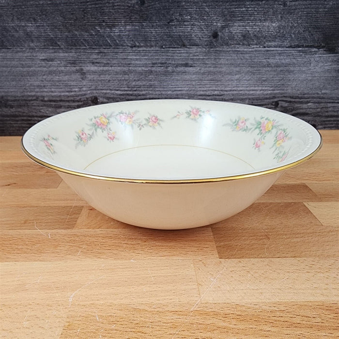 Homer Laughlin Countess Vegetable Bowl Round 6" Georgian Eggshell D49N5