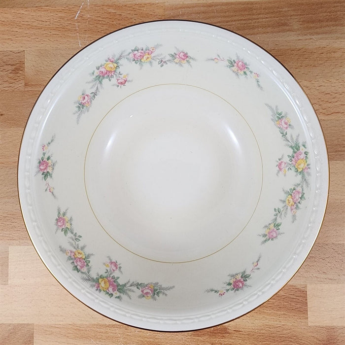 Homer Laughlin Countess Vegetable Bowl Round 6" Georgian Eggshell D49N5