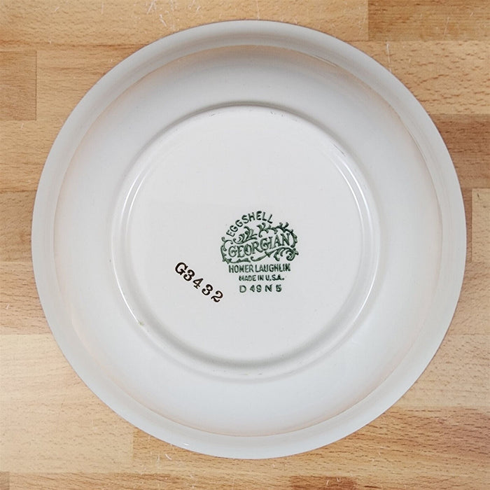 Homer Laughlin Countess Vegetable Bowl Round 6" Georgian Eggshell D49N5