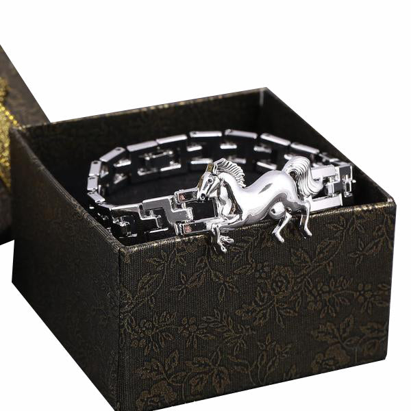 Horse Silver Bracelet