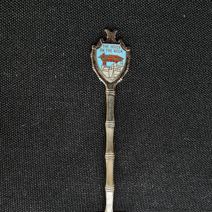 House on the Rock Wisconsin Collectible Travel Souvenir Spoon Deer Shelter Rock