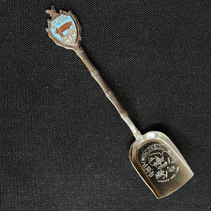 House on the Rock Wisconsin Collectible Travel Souvenir Spoon Deer Shelter Rock