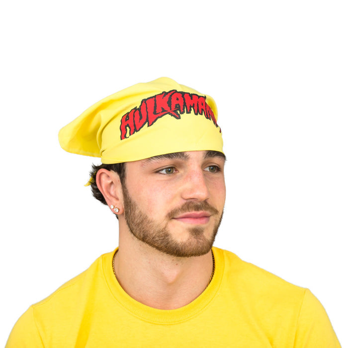 Hulkamania Red/Gold Halloween Cosplay Costume Bandana