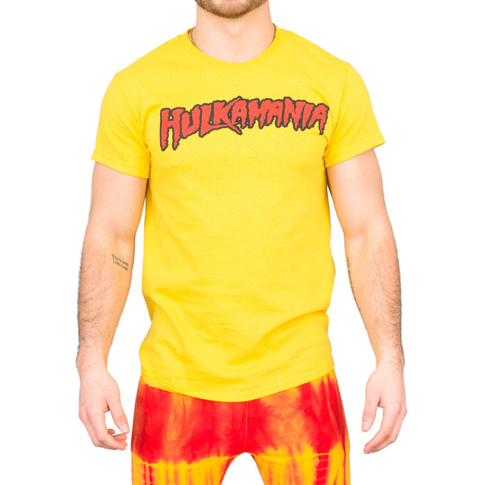 Hulkamania Wrestling Replica Unisex Halloween Cosplay Costume T-shirt