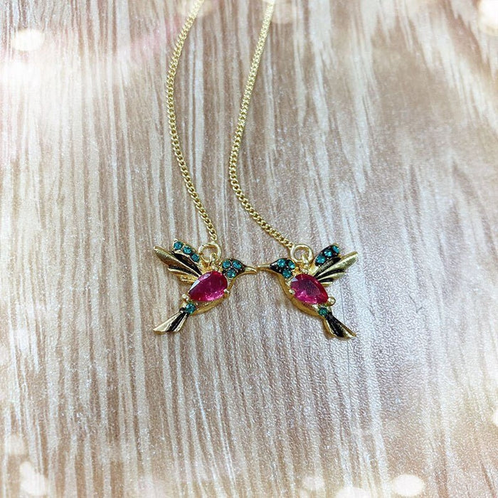 Hummingbird Drop Earrings