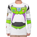 I am Buzz Lightyear Adult Long Sleeve Costume T-Shirt-tvso