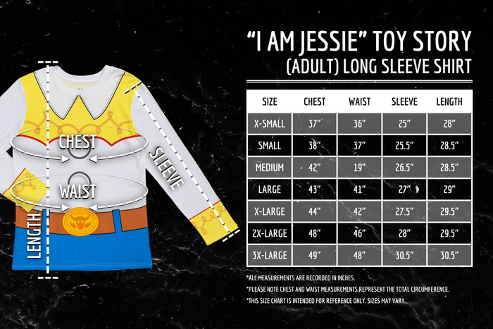 I Am Jessie Toy Story Adult Long Sleeve T-Shirt Perfect for Halloween Costume Cosplay - TVStoreOnline