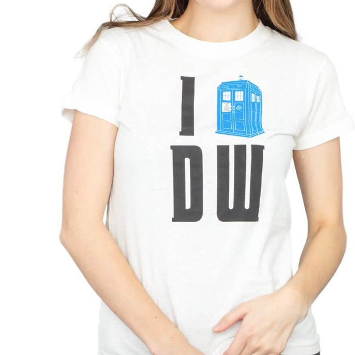 I Heart (Tardis) DW T-shirt-tvso
