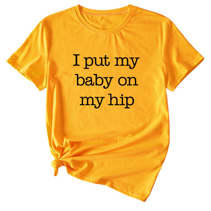 Mustard yellow (black font) / S