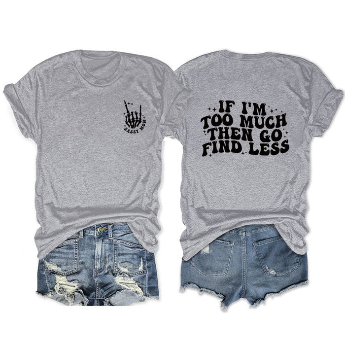 Light grey front chest (black color) / S
