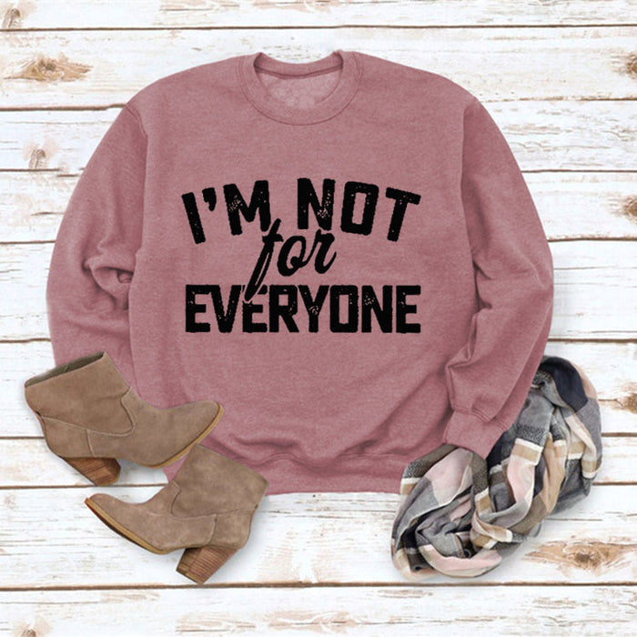Rose gold sweater (black word color picture) / S