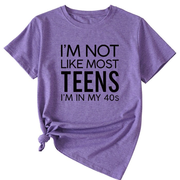 Purple (black font) / S