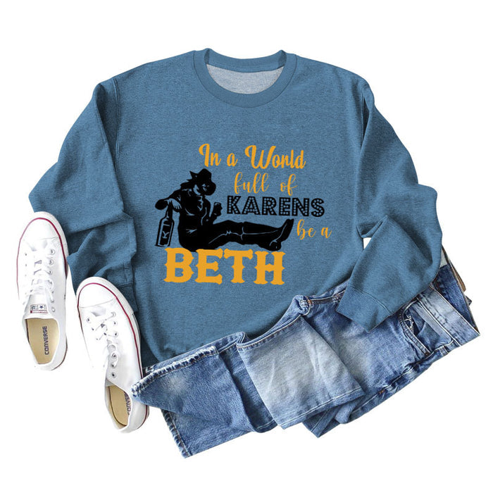 Blue hoodie (black font color picture) / S