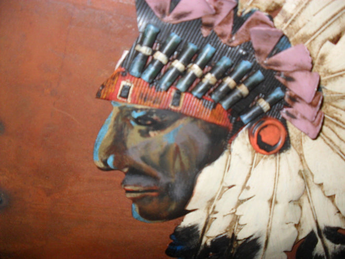 Indian Motorcycle 3D Advertising Wall Art-Jantiques LLC.