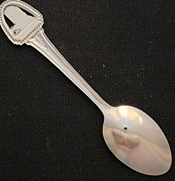 Indiana Hoosier Landmarks Collectible Travel Souvenir State Spoon 4.5" (11 cm)