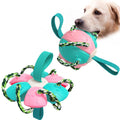 Interactive frisbee ball dog toy