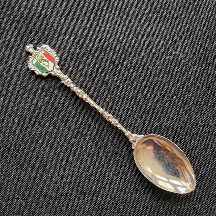 ITALY Collector Souvenir Spoon 5" Silver Plated