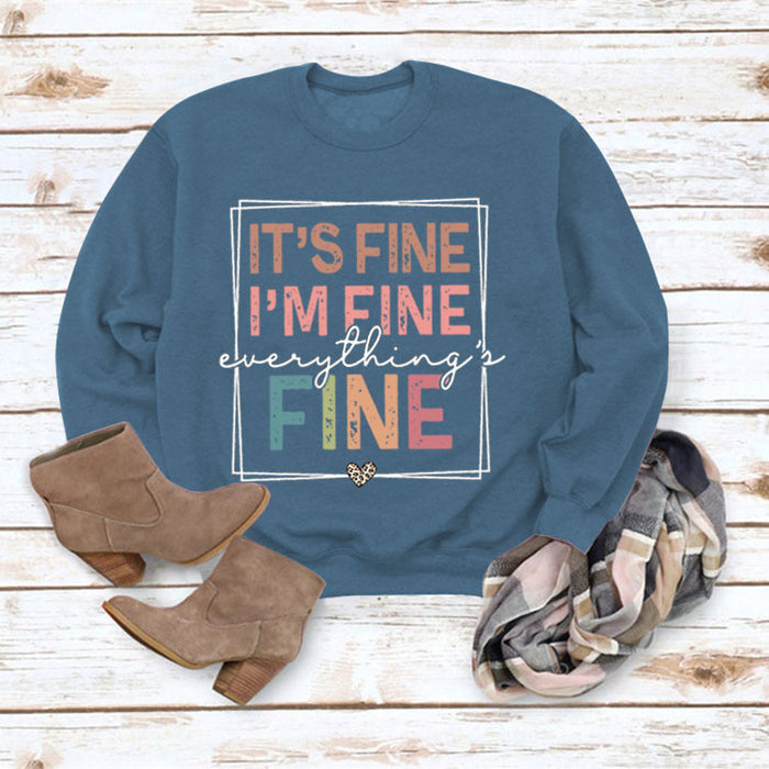 Blue sweater (white color picture) / S