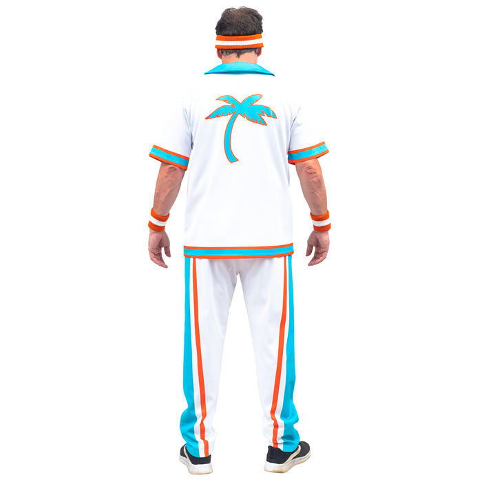 Jackie Moon Basketball Player Flint Tropics Deluxe Halloween Costume Warm Up Complete Set Cosplay