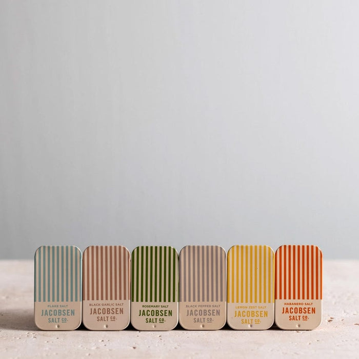 Custom Jacobsen Salt Co. Infused Salt Slide Tin Collection - Corporate Gifts