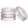 Jar Clear Mini Plastic .15 oz. (12 Pack)