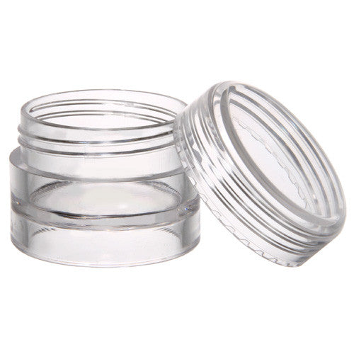 Jar Clear Mini Plastic .15 oz. (12 Pack)