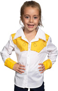 Jessie Cowgirl Kids Children Halloween Costume Cosplay Long Sleeve Button Up Shirt - TVStoreOnline