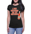 Juniors I Put Ketchup on My Ketchup T-Shirt-tvso
