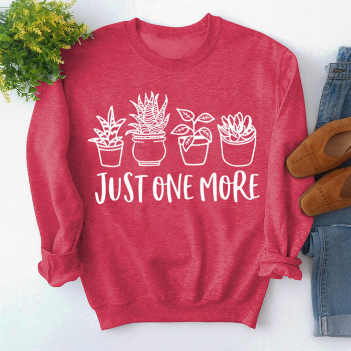 Red sweater (white font) / S