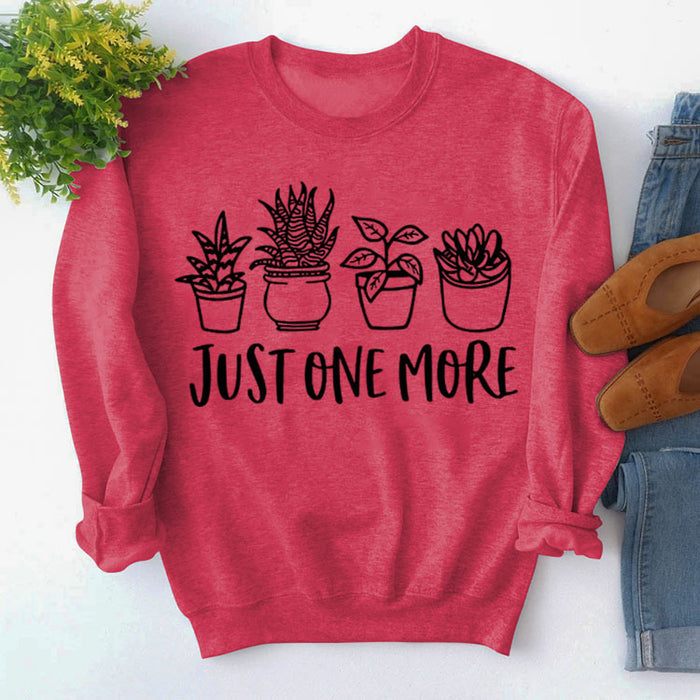 Red sweater (black font) / S