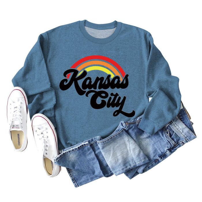 Blue sweater (black color picture) / S