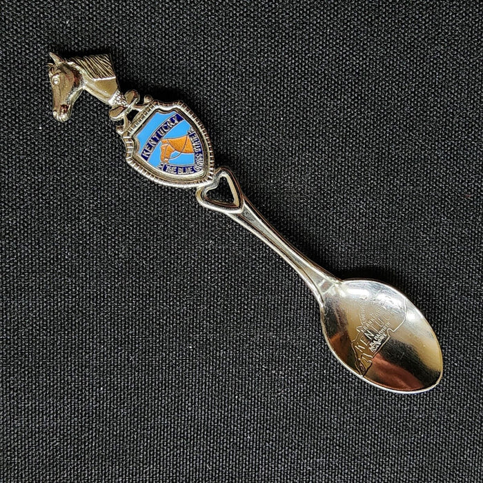Kentucky State Collector Souvenir Spoon 4in (10cm) Horse Head 1981
