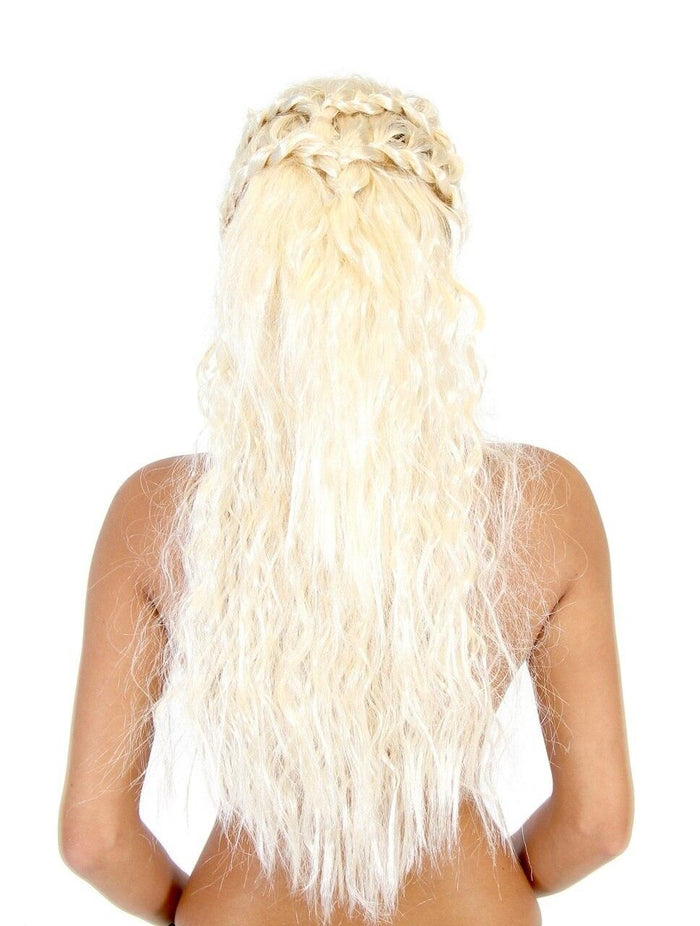 Khaleesi Daenerys Targaryen DELUXE Costume Wig-tvso