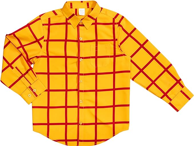 Kids Sheriff Toy Story Cowboy Halloween Cosplay Replica Costume Shirt - TVStoreOnline